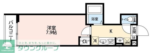 グランクオール日進の物件間取画像